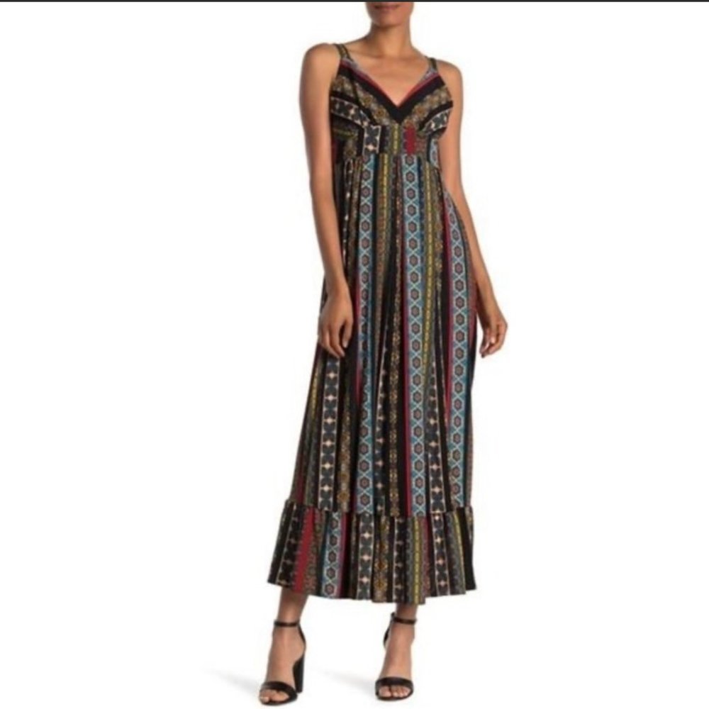 T Tahari Boho Maxi Dress
